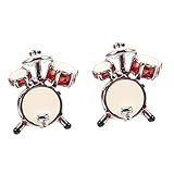 FOYTOKI 2 piezas Gemelos Hombre Originales con Diseño de Batería para Camisa Accesorios de Ropa para Traje de Negocios Joyería Masculina Elegante para Bodas y