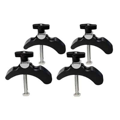WolfPawn 4Pcs T track Mini Hold down Clamps, Sturdy T Track Accessories...