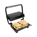 Even Heat Distribution: Our Sandwich Maker features a ceramic non-stick coating that ensures even heat distribution, resulting in healthier and more delicious meals for you and your family. Versatile Cooking Options: Equipped with a floating hinge, t...
