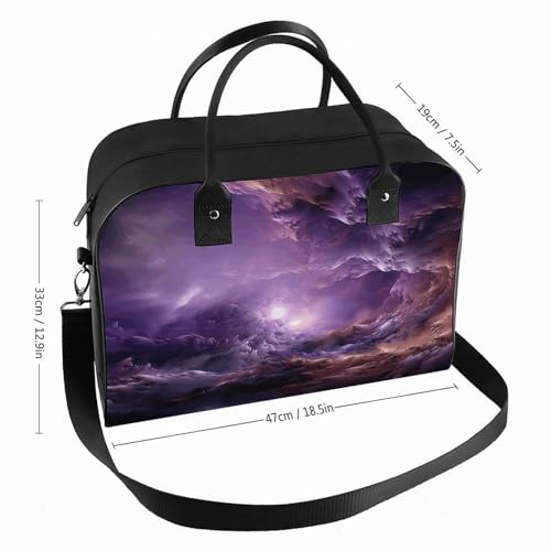 Maletín Galaxy Morado Ligero para Laptop Unisex miniatura 2