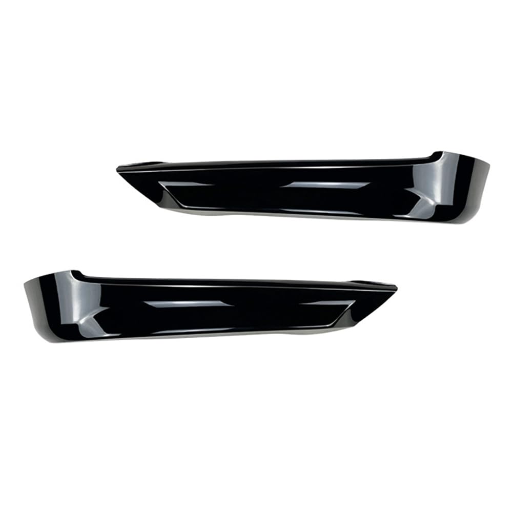 Lèvres Splitter Avant & Arrière Gloss Black Pour BMW E90 E91 320i 330i 2005-2008 - Spoiler Pare-Chocs Sport Aérodynamique