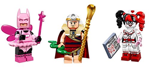 LEGO Tu Tu Batman, King TUT, Harley Quinn Minifigures Batman Figures