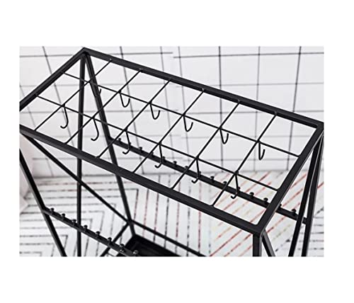 Support de rangement de parapluie format tonneau pour bureau et maison - 6