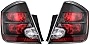 EPIC LIGHTING OE Style Replacement Rear Brake Tail Lights Assembly Compatible with Nissan 2010-2012 Sentra [ NI2800188 NI2801188 26555ZT50B 26550ZT50B ] Left Driver & Right Passenger Sides Pair