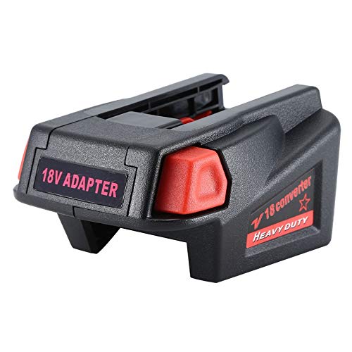 Adapter Converter for Milwaukee M18 18V Lithium ion Battery to Milwaukee V18 48-11-1830