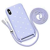 Diseñado para Viajar: Nuestrafunda para móvil está equipada con un cordón para el cuello que se puede ajustar a la longitud deseada, para brindarte un fácil acceso a tu teléfono inteligente. La correa protectora del teléfono es gruesa y duradera, perfecta para prevenir caídas y mantener tu teléfono seguro alrededor de tu cuello permitiéndote usar tus manos libremente. Es simplemente la mejor funda iPhone X / iPhone XS en el mercado