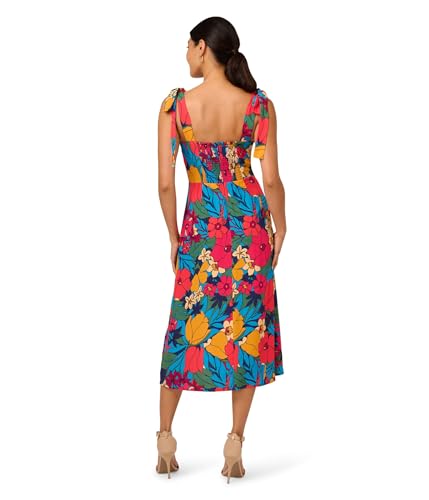 Image of Adrianna Papell Printed Midi Dress