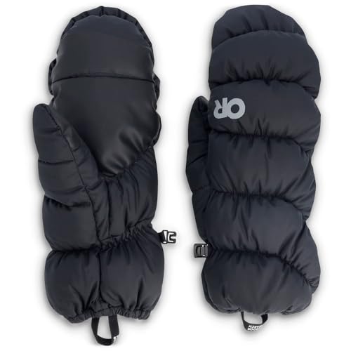 Outdoor Research Coldfront Down Mitts, Black, M