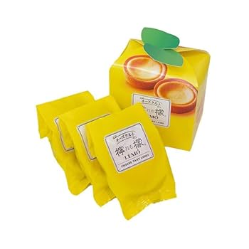 Amazon.co.jp: 【柏屋公式】チーズタルト檸檬（れも）3個入