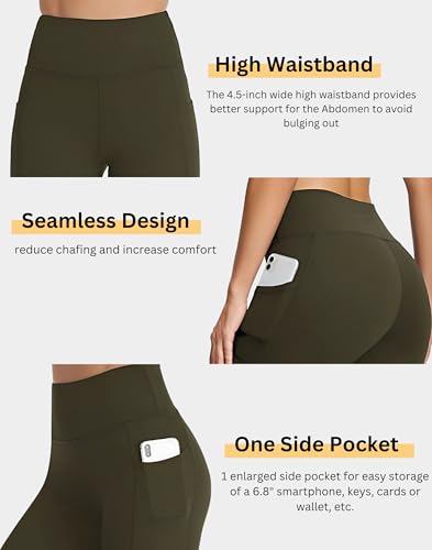 Image of Cycling Shorts for Women | High Waist Activewear Shorts | Knee Length Shorts | Workout Shorts for Women | Yoga Shorts