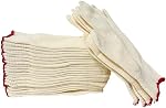 Safety Work Gloves, 24 Pack Cotton Working Gloves - Reusable, Washable, Seamless Knit Gloves for Men & Women
