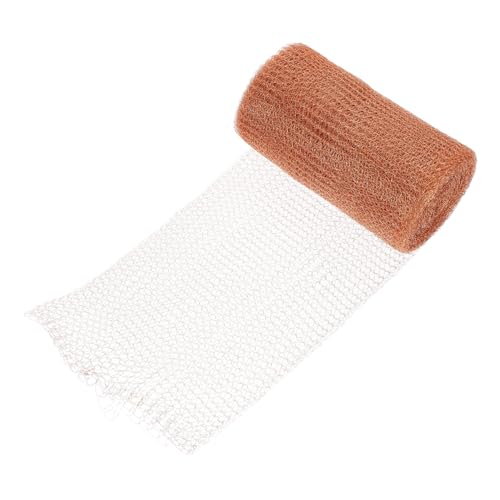 SOLUSTRE 5ft Copper Mesh Roll Distilling Funnel Screen Material 127mm x 10m Pure Copper Mesh for Lab Use