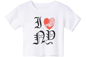 Women's Chrome Hearts I Heart NY Crop Top