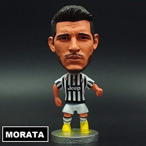 Soccer Alvaro Morata #9 Toy Figure 2.5"