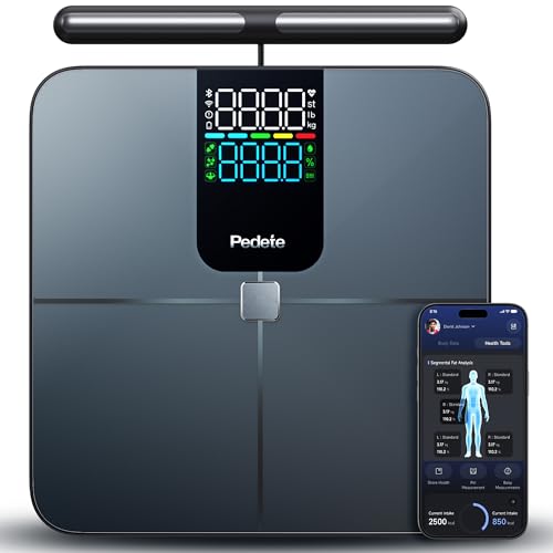 Körperfettwaage Smart Waage Personen,digitale Personenwaage mit...