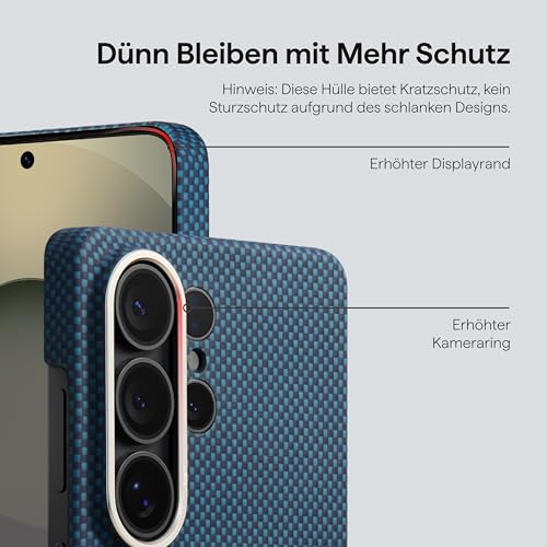 pitaka Ultradünne Hülle für Galaxy S26 Ultra aus Aramidfaser Mondaufgang – Ansicht 5