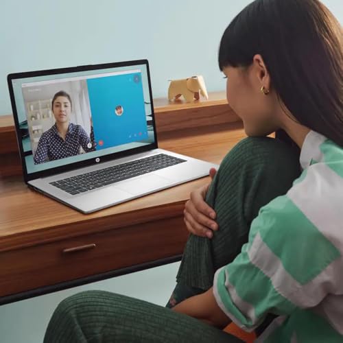Image of HP 17.3 inch Touchcreen Laptop - Backlit KB and Fingerprint Reader - Intel 13th 10-Core i5-64GB RAM, 2TB Storage - Win 11 and Microsoft 365 Web w /o Mouse