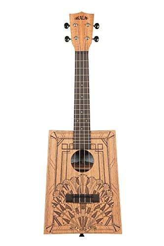 Kala KA-CB-DECO-C – Cigar Box, Art Deco, Ukulélé Concert - Les Beatles, Paul McCartney, John Lennon, RIngo Starr, George Harrison Kala KA-CB-DECO-C - Cigar Box, Art Deco, Ukulélé Concert – Image 3