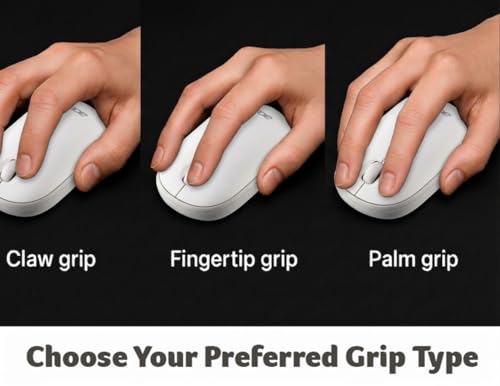 Acer Computer Mouse Wireless, 2.4G Slim USB Wireless Mice with USB-A Receiver, 1600 DPI Optical, Laptop Mouse with Plug and Play for Right/Left Handed Users (for Chromebooks, Windows PC & Mac) White - image 5