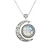 LERYDESI Christian Jewelry Psalm 46:5 Scripture Pendant God Is Within Encouragement Necklace Bible Quote