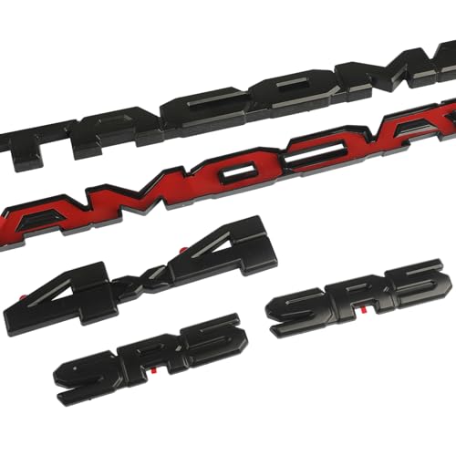 blackout emblems toyota tacoma style