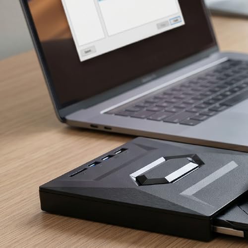 Unidad externa Zunate 7 en 1 DVD USB 3.0 tipo C miniatura 6