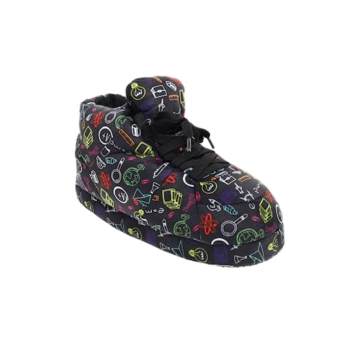 Image of Happy Feet Slippers Standard Sneaker Slippers for Men, Women, and Kids - Women Shoes, Gifts for Women, As Seen on Shark Tank - Classy Oversized House Slippers for Women with Non-Slip Rubber Soles