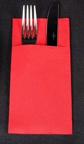 Chiner - Servilleta Canguro Punta Punta 40 * 40 - Caja 120 unds. (Rojo)