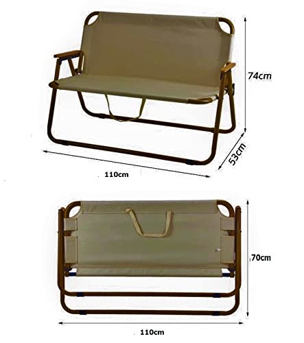 Amazon.co.jp: CHANODUG OUTDOOR 折りたたみベンチチェア アウトドア
