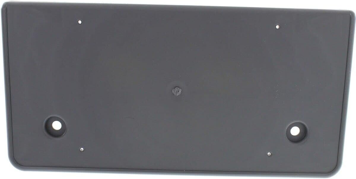 I-Match Auto Parts Front License Plate Frame Bracket Tag Holder Black Textured PP Plastic for 2012 2013 2014 2015 Volkswagen Passat 5618072879B9 VW1068105