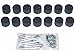 Performance Accessories, Chevy/GMC Silverado/Sierra 1500/2500 Gas 2WD and 4WD Fleetside Only 2" Body Lift Kit, fits 1973 to 1987, PA522, Made in America