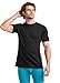 Jockey Men's Undershirt Big & Tall Classic Crew Neck Undershirt - 12 Pack, Black, XLT