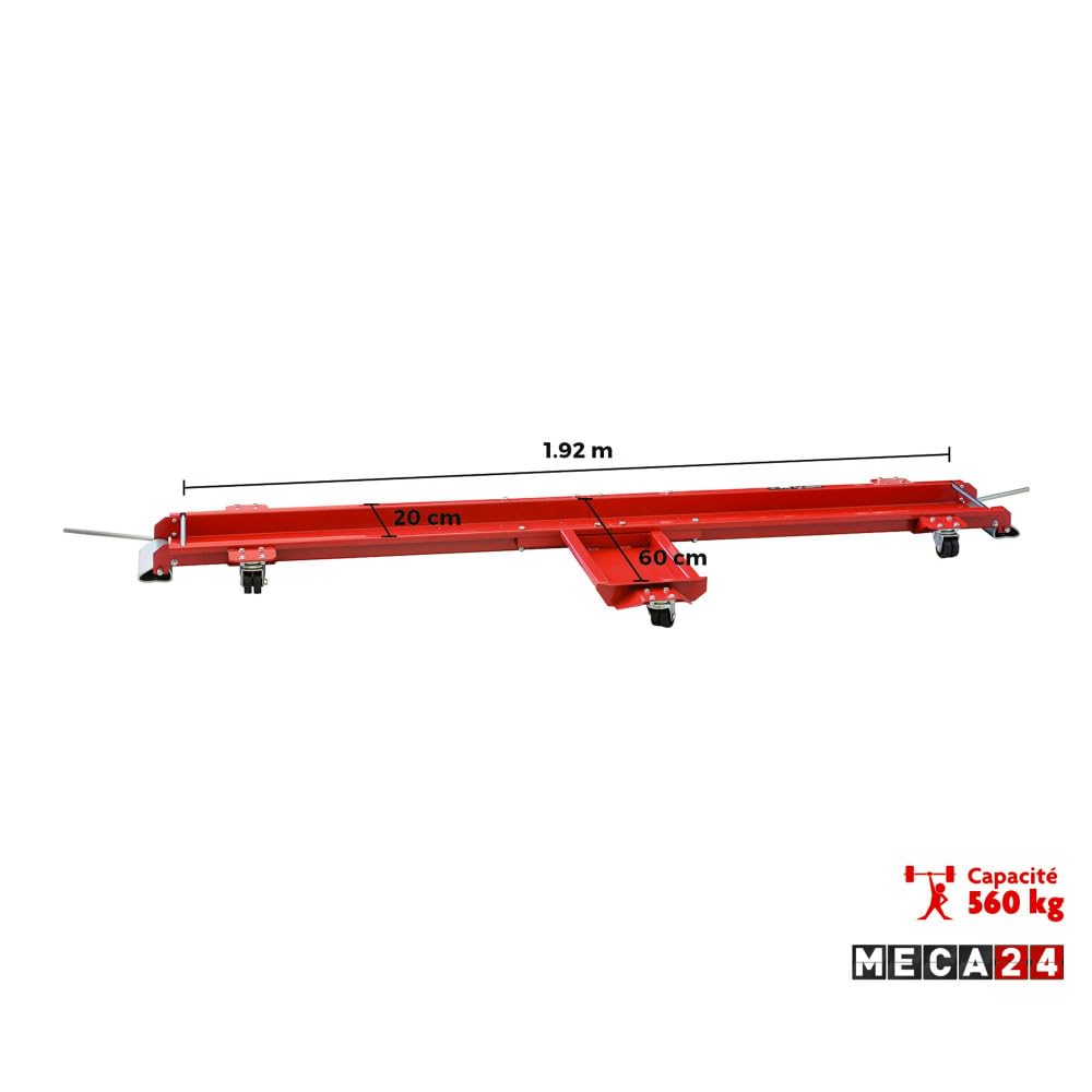 Autobest 320241 Range Moto Rotatif 360 Degré, 567 Kg