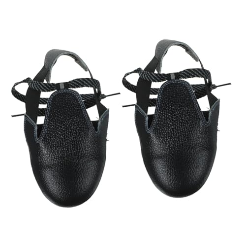 Steel Toe Cap Covers Magnetic - Universal Steel Toe Overshoes for Roofing Construction, Anti-Slip Metal Shoe Protectors Safety Foot Guards for Men Women Work Boots