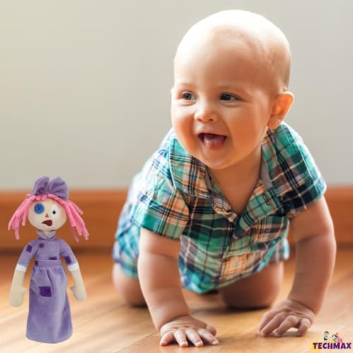 Image of Circus Joker Girl Plush Toy Stuffed Plushie Doll Toys Collectible Gifts for Kids Fans Adults Birthday