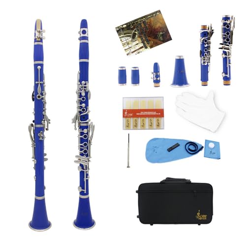 クラリネット初心者練習セット クラリネットセット 本体 初心者セット 17キー B♭ 新品