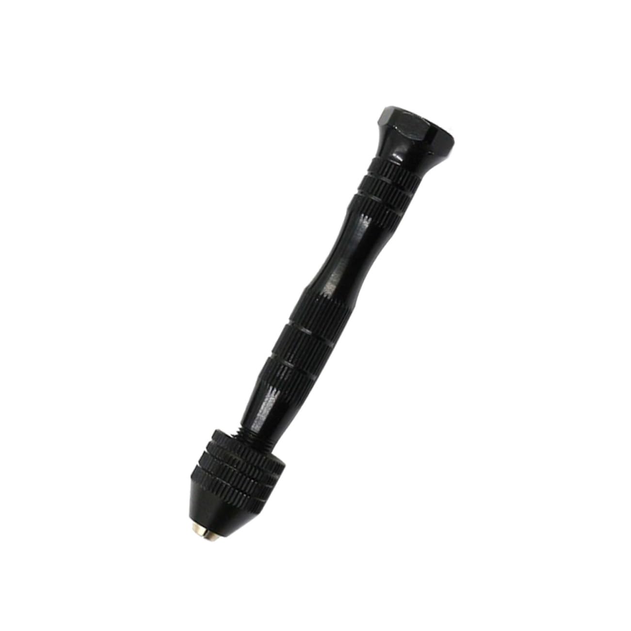 HOMSFOU 2pcs Mini Hand Drill Drill Bits 0.6-3mm Precision Hand for Jewelry Engravings Modelers Tool