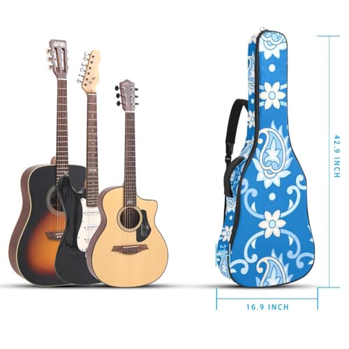 Housse imperméable en tissu Oxford pour guitare acoustique avec bandoulière et poches, motif feuilles de palmier 109 x 42,9 x 11,9 cm, Multicolore 5., 42.9×16.9×4.7 in, Sac de transport tendance pour - Les Beatles, Paul McCartney, John Lennon, RIngo Starr, George Harrison Housse imperméable en tissu Oxford pour guitare acoustique avec bandoulière et poches, motif feuilles de palmier 109 x 42,9 x 11,9 cm, Multicolore 5., 42.9x16.9x4.7 in, Sac de transport tendance pour – Image 6