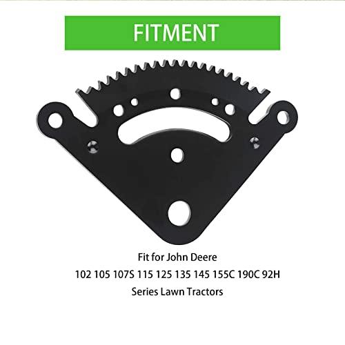 Czsmbt 19 Zähne Lenkung Sektor Ritzel Getriebe Umbau Kit Ersatz für John Deere 102 105 107S 115 125 135 145 155C 190C 92H Serie… – Ansicht 3