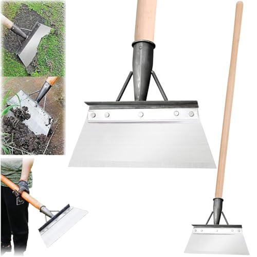 Multifunctional Garden Shovel – Outdoor Cleaning Tool, Patio Weed Remover, Ice Scraper, Snow Shovel, Soil Digger, Lawn Edger, Compact Landscaping Tool for Home and Yard Maintenance (30 cm)
