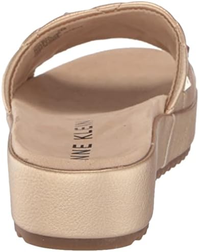 Anne Klein Women's Slide Sandal, Black, 8.5 | Image 2
