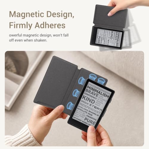 Image of CoBak Magnetic Case for XTEINK X4, Ultra-Lightweight Protective Cover for Xteink X4 E-Reader, Secure Magnetic Attachment(Sunny Daisies)