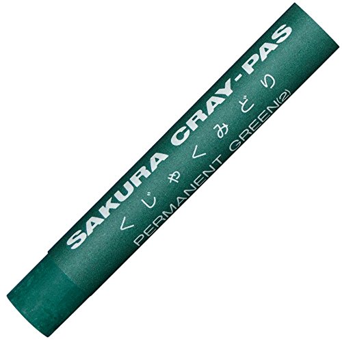 Amazon.co.jp: サクラクレパス クレパス ハイクオリティ 孔雀緑 10本
