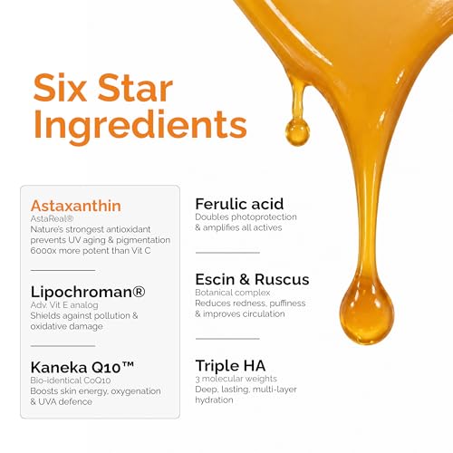 Image of Personal Touch C Byond Vitamin C Serum for Glowing Skin | 6000X Potent Antioxidant Formula with RGBcomplex, Hyaluronic Acid & Astaxanthin | Brightening & Radiance | 10 ml
