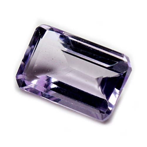 Améthyste naturelle Katela pierre précieuse rectangulaire 4,1 carats 4,5 Ratti
