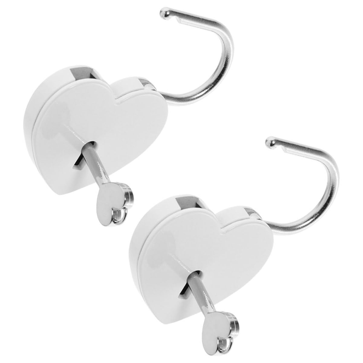 Hemobllo 6 Set Piccoli Lucchetti A Forma Di Cuore Lucchetti Decorativi Per Scrivania Da Donna Decorazioni Per Ufficio Piccoli Per Zaini Per Valigie