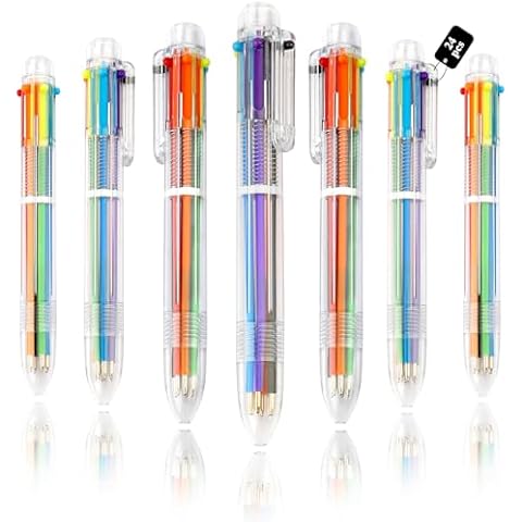 Bluckincle 24 Pack Multicolor Pens Cover