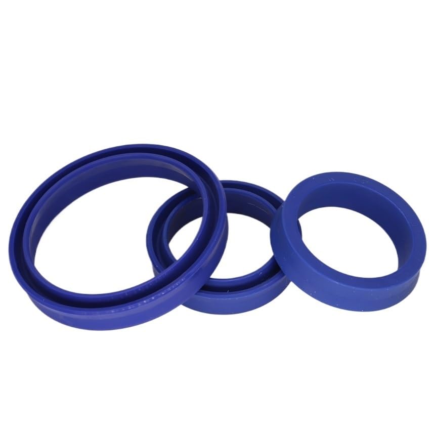 Guarnizione radiale dell'albero delle Nazioni Unite, 1 guarnizione idraulica in poliuretano for cilindro | Guarnizione 'asta del pistone in PU scanalata con anello a due labbra di varie dimensioni(265x249x18mm)