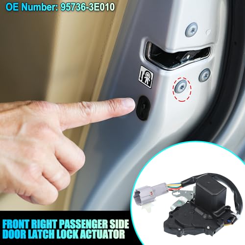 Image of uxcell No.95736-3E010 Front Right Passenger Side Door Latch Lock Actuator Assembly for Kia Sorento 2003-2009