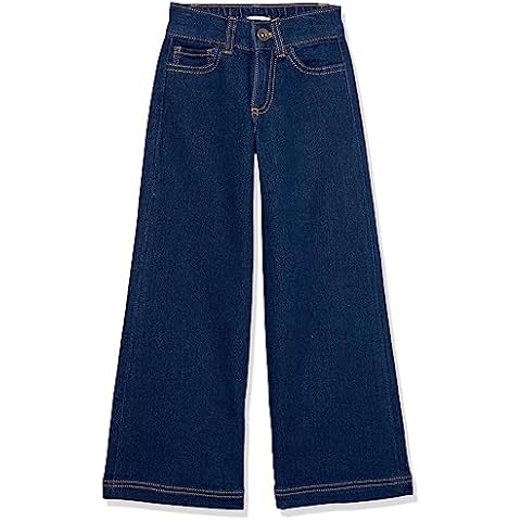 Amazon Essentials Girls' Wide Leg Jeans Cover